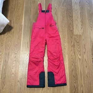 Arctix girls ski bib size small